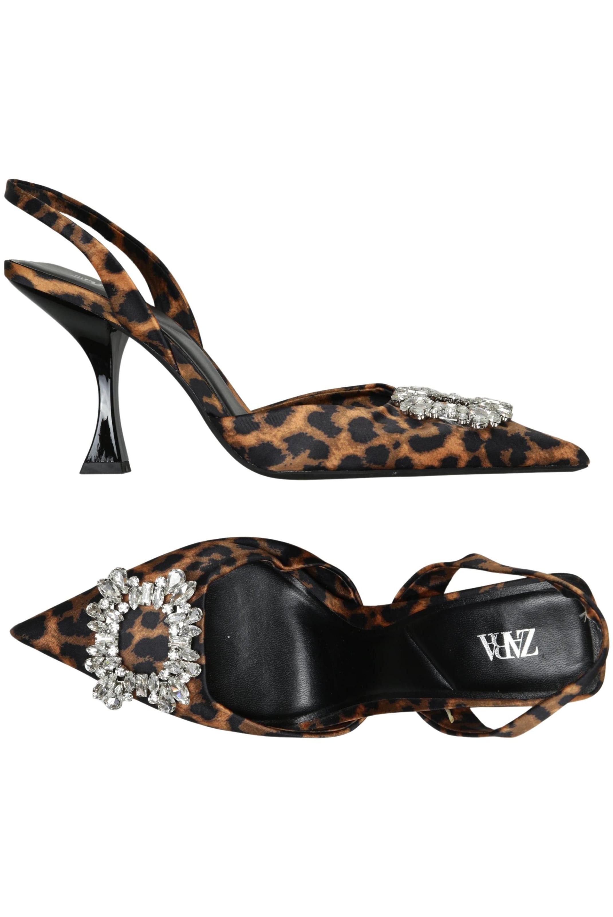 ZARA Pumps 38 in Braun: Vorderseite