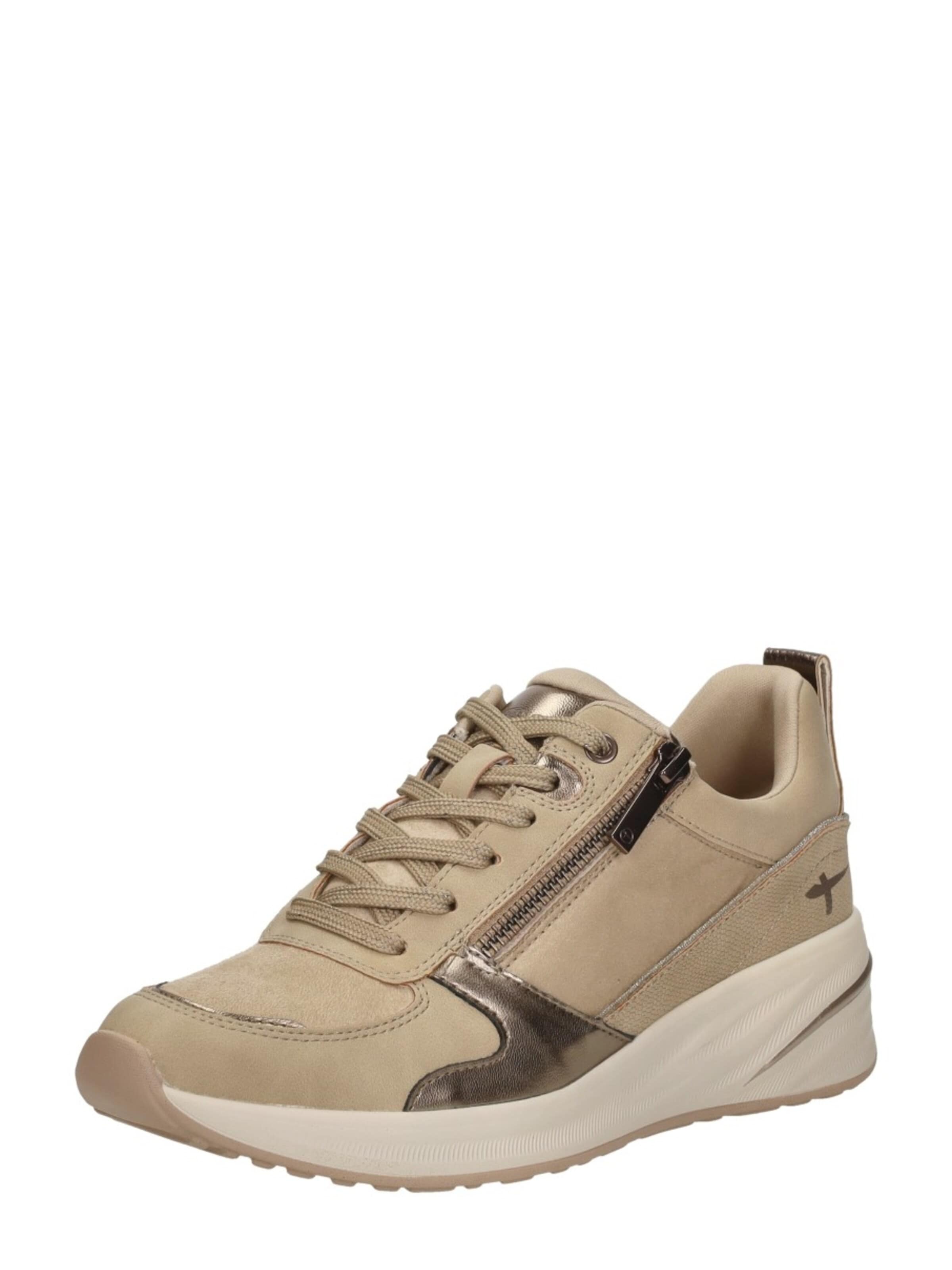 Tamaris Sneakers laag 'Sneakers Laag' in Beige