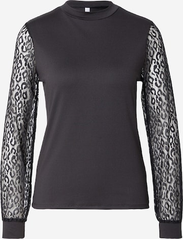 Hailys Tričko 'Me44rit' - Čierna: predná strana