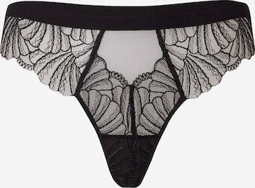 Calvin Klein Underwear Regular String in Zwart: voorkant