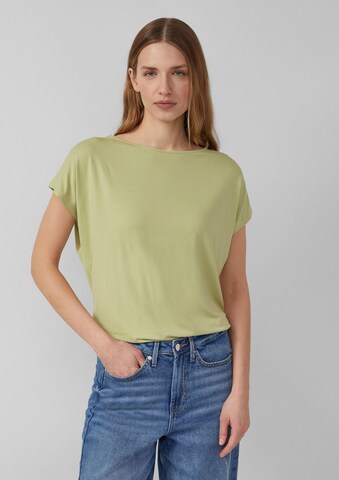 T-shirt s.Oliver en vert : devant