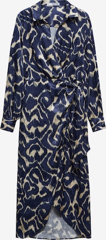 Robe MANGO en bleu : devant