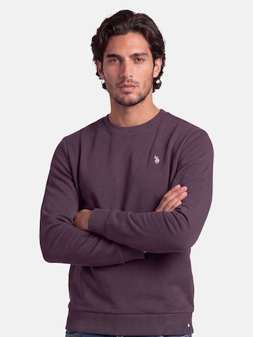 U.S. POLO ASSN. Sweatshirt in Purple