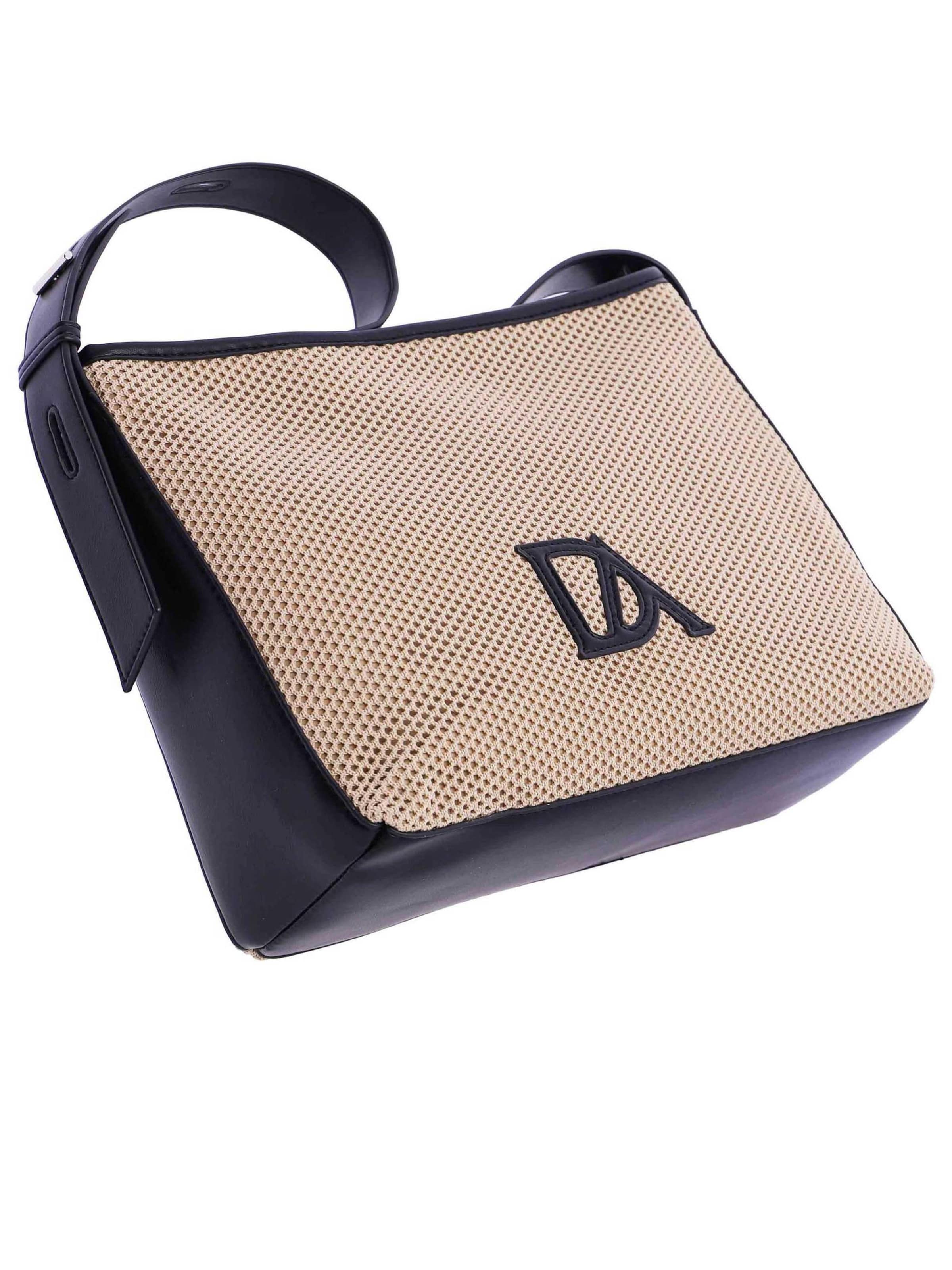 Don Algodon - Bolso de hombro 'Nayade' en beige