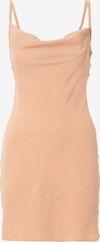 Nasty Gal Dress in Brown: front