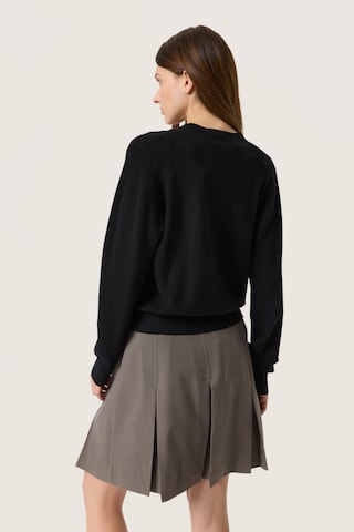Cardigan 'Sina' SOAKED IN LUXURY en noir