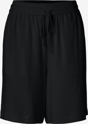 Pantalon 'Viva' SELECTED FEMME en noir : devant