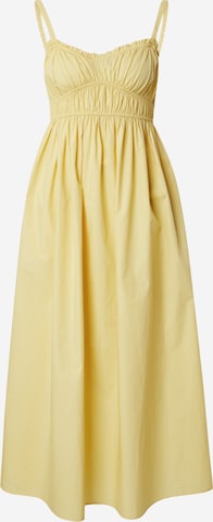 BOSS Jurk 'C_Dalza' in Geel: voorkant