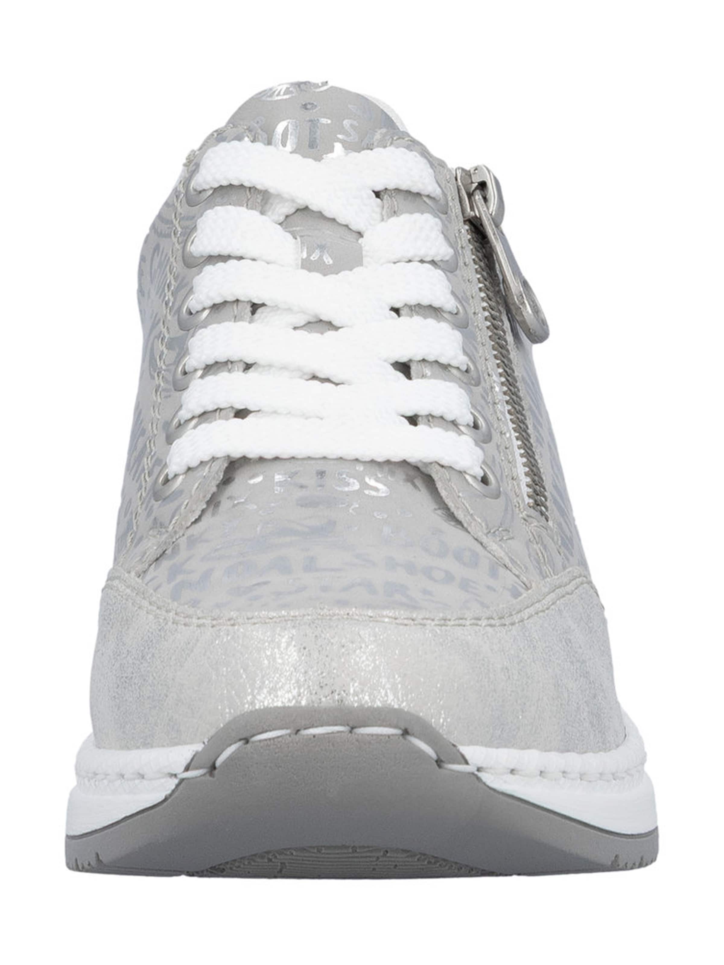 Rieker Σνίκερ χαμηλό σε ασημί