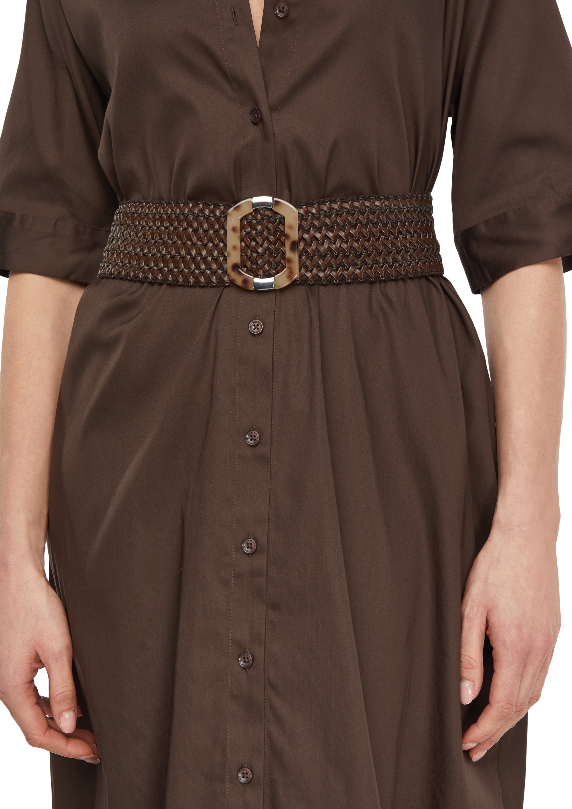 Ceinture COMMA en marron : devant