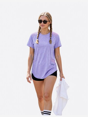 AOTTORI Performance Shirt in Purple