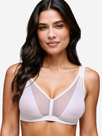 Vivisence T-shirt Bra '1088' in White