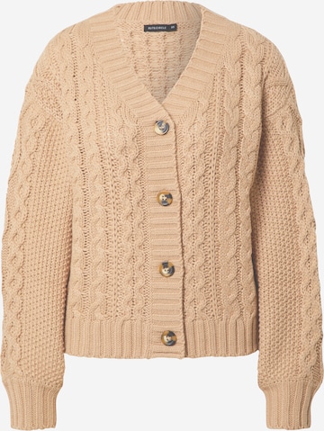 Rut & Circle Knit Cardigan 'Carrie' in Beige: front