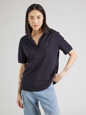 TOMMY HILFIGER T-shirt i blå: framsida