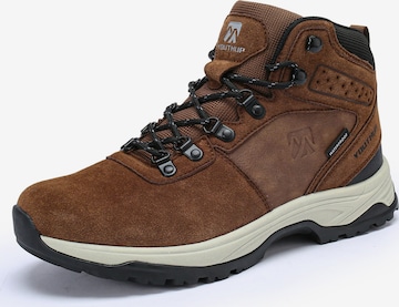 YOUTHUP Sneaker high 'SCHUTZENGEL' in Braun: Vorderseite