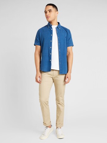 Polo Ralph Lauren Regular Fit Hemd in Blau