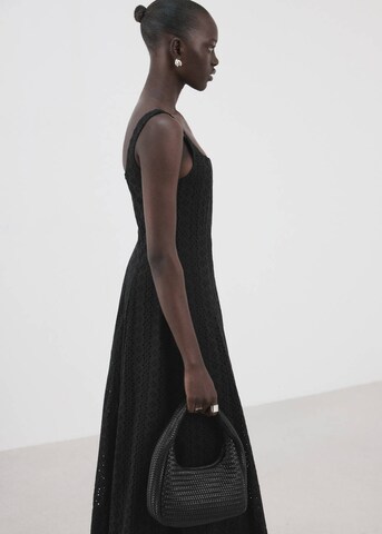 MANGO Kleid 'Cardio' in Schwarz