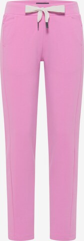 Elbsand Slimfit Hose 'Brinja' in Pink: predná strana