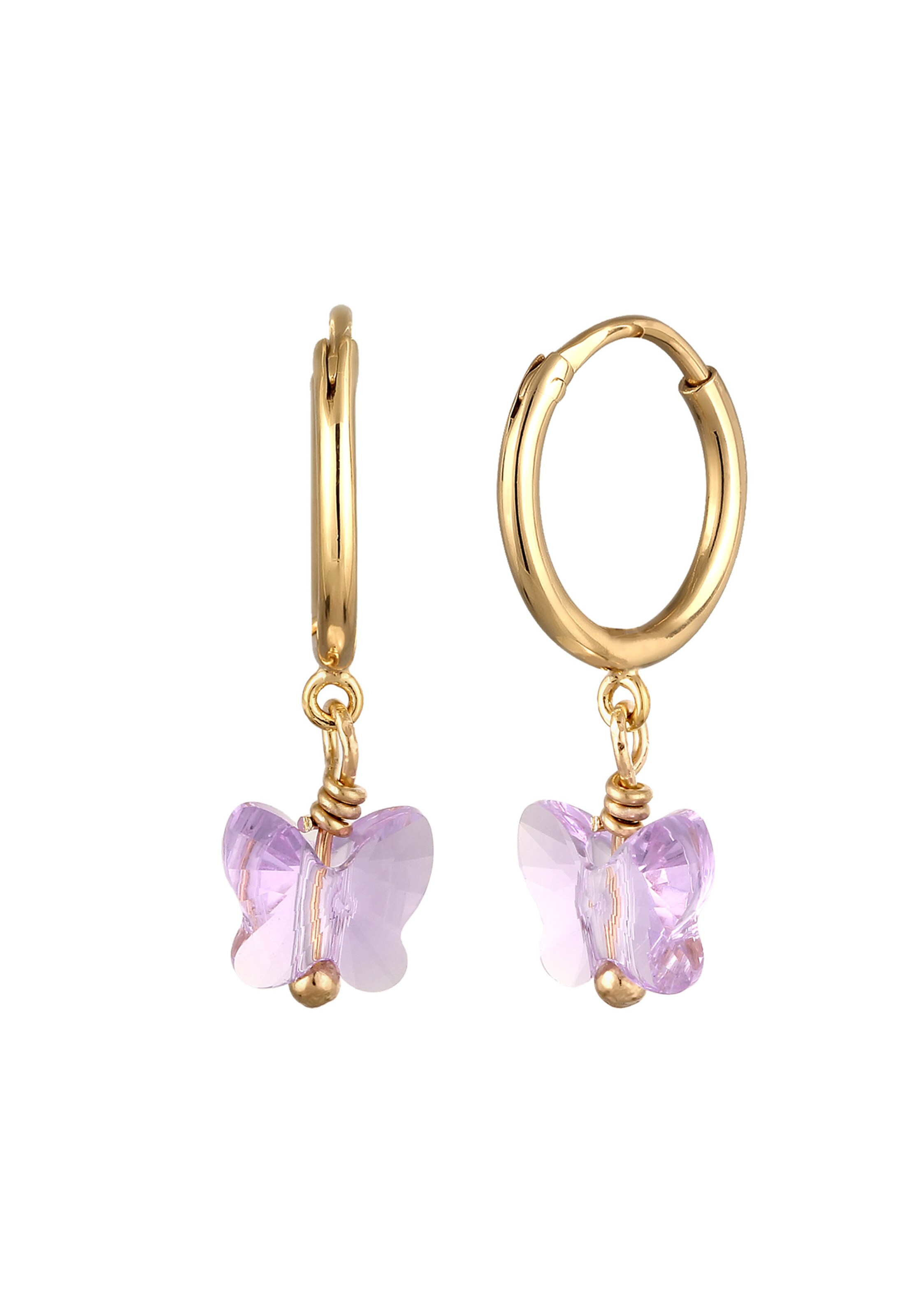 ELLI Earrings 'Schmetterling' in Gold: front