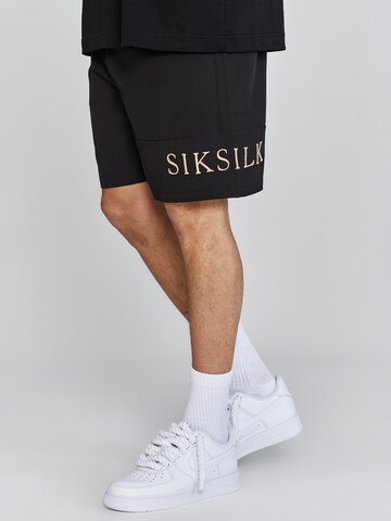 SikSilk Badehose in Schwarz