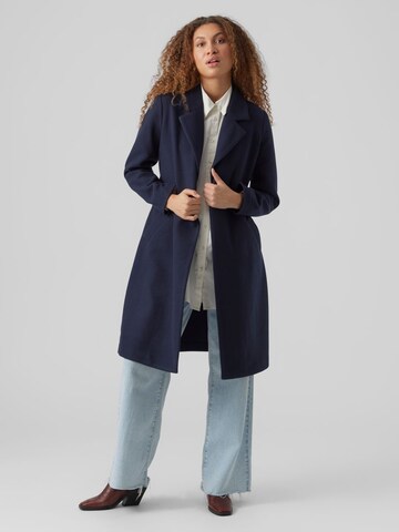 VERO MODA Between-Seasons Coat 'Fortune Aya' in Blue