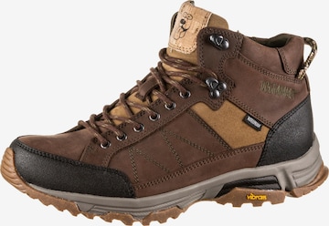 Doghammer Lace-Up Boots 'Guide Pro WP' in Brown: front