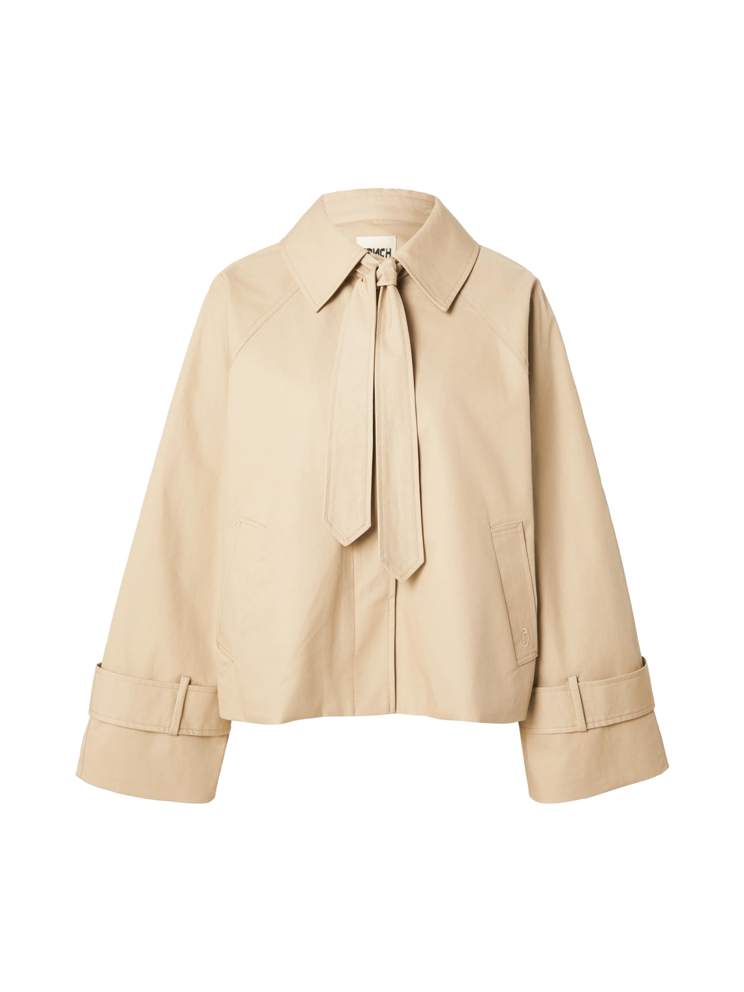 FRNCH PARIS Демисезонная куртка в Бежевый: спереди