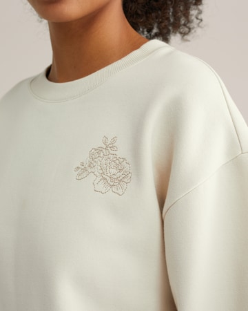 WE Fashion Sweatshirt in White