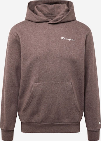 Champion Authentic Athletic Apparel Sweatshirt in Braun: predná strana