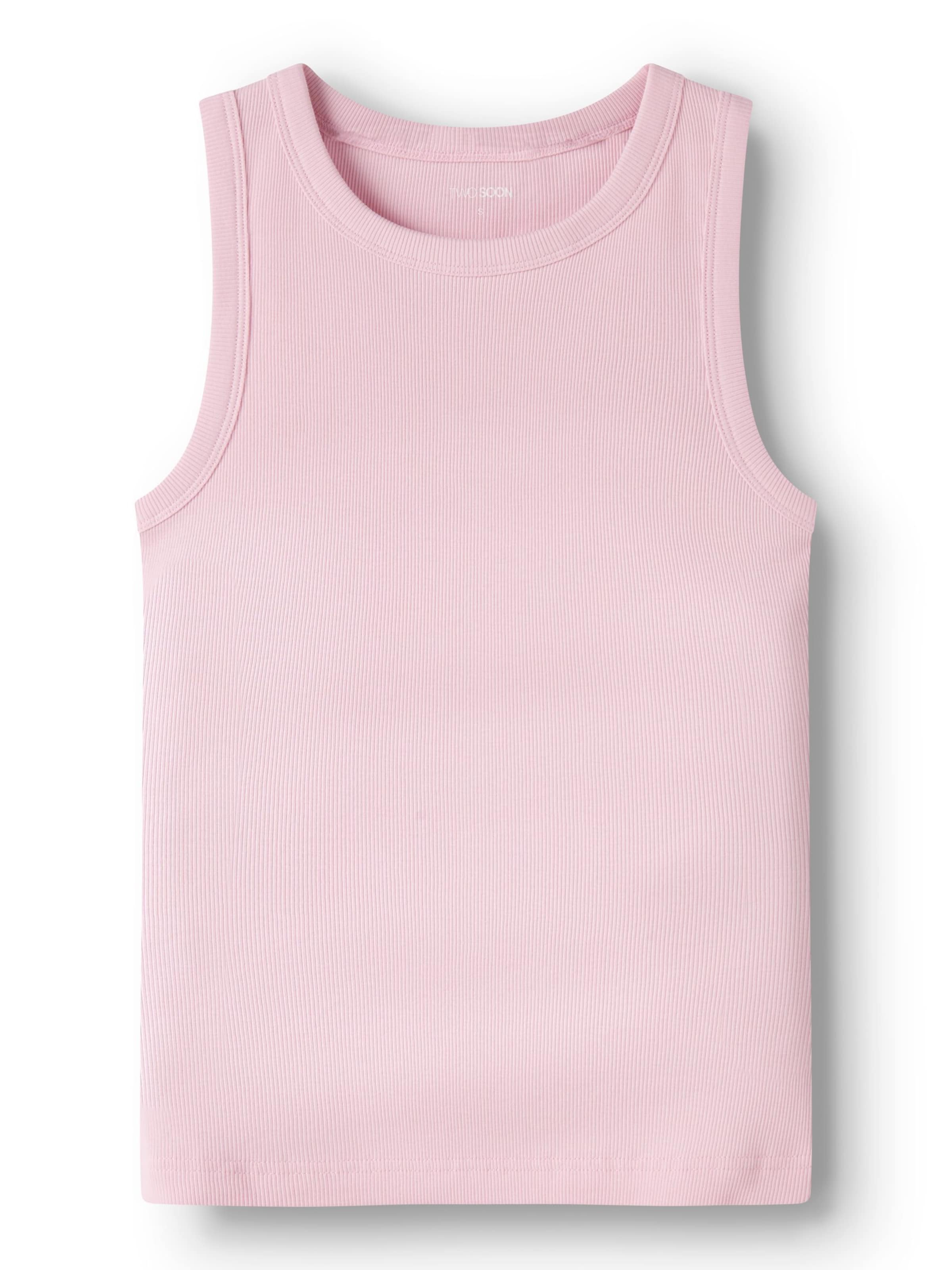 TWO SOON Нательная майка в Коричневый