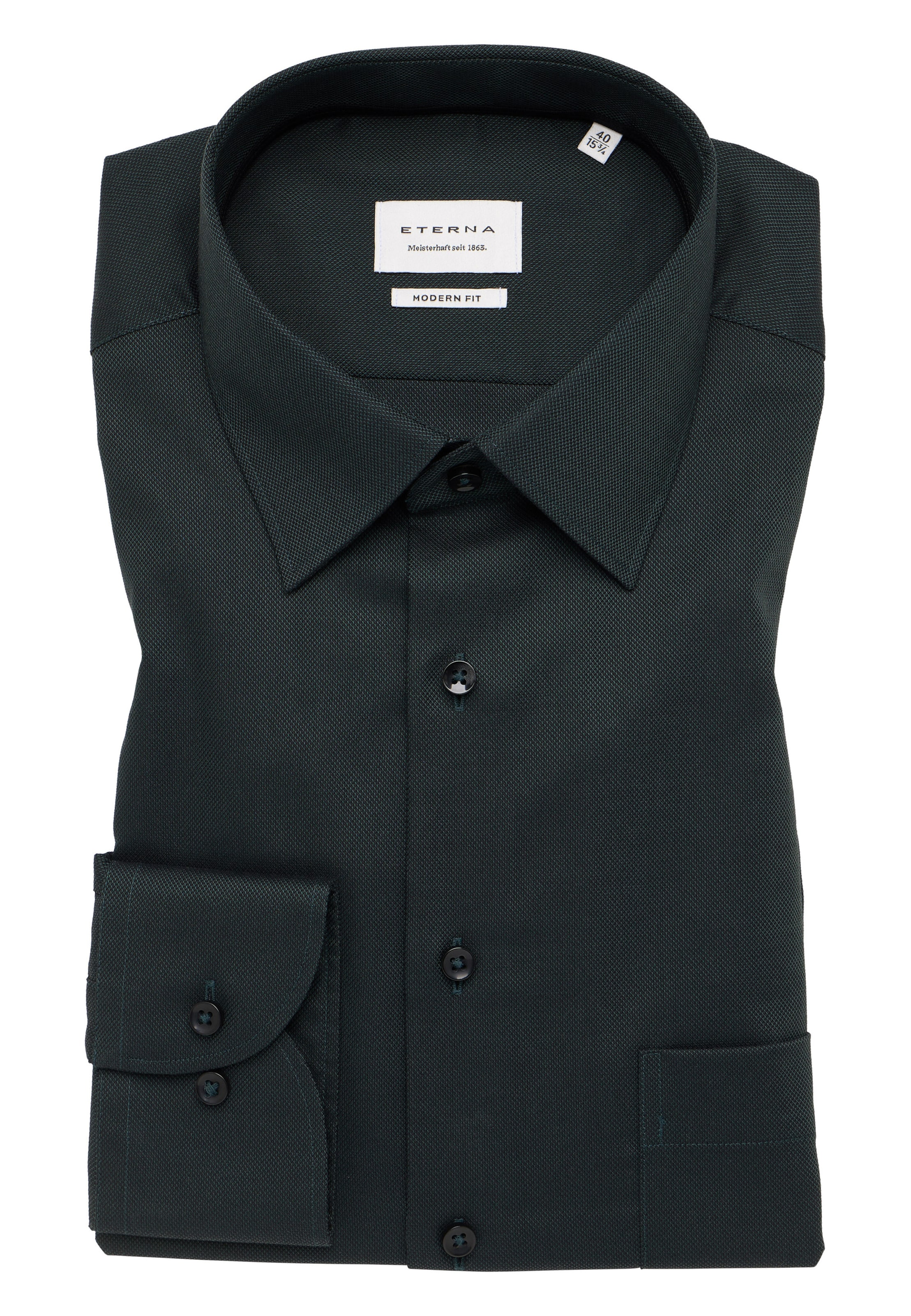 ETERNA Regular Fit Hemd in Grün