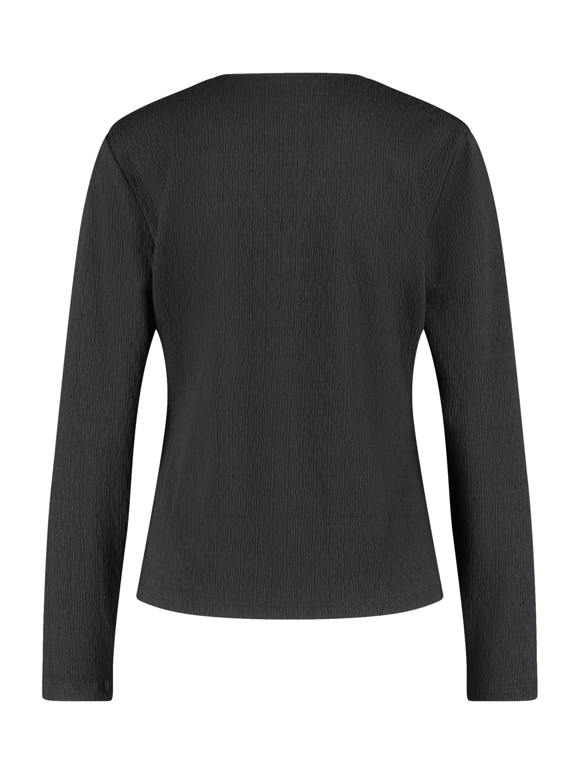 TAIFUN Μπλουζάκι σε μαύρο