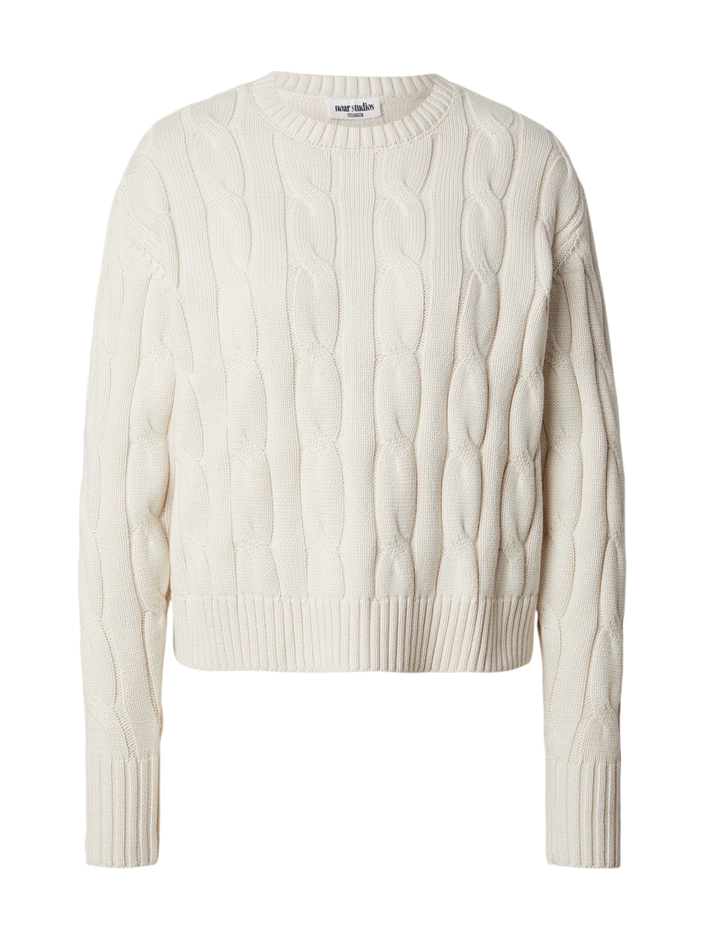 noar studios Πουλόβερ σε μπεζ: μπροστά