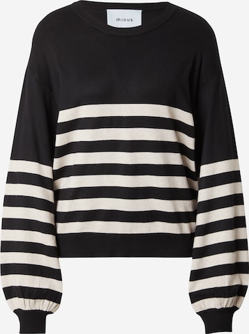 minus Sweater 'Perla' in Black: front