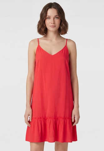 ALBEE Dress in Red: front