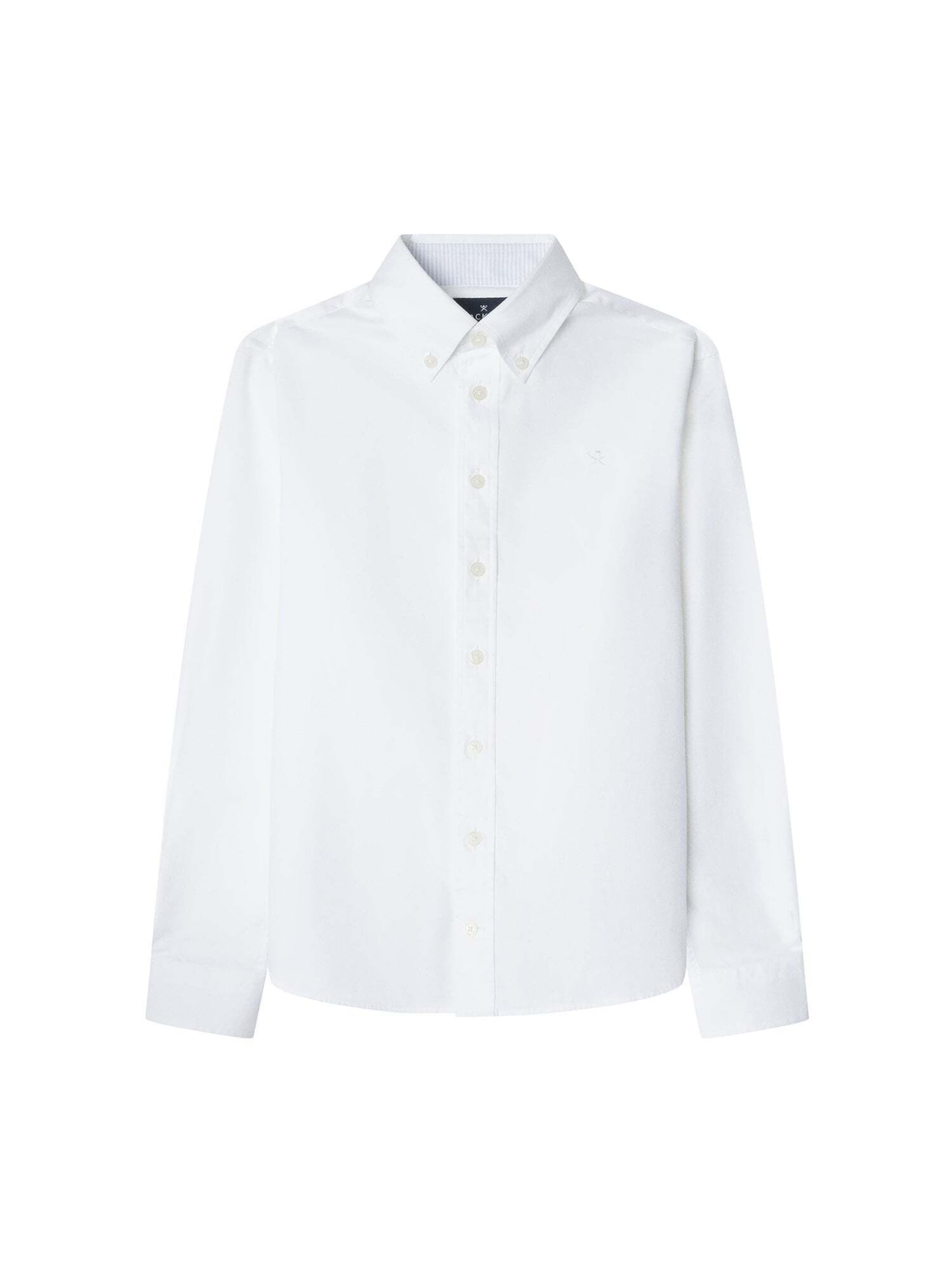 Regular fit Camicia 'Ess' di Hackett London in bianco: frontale
