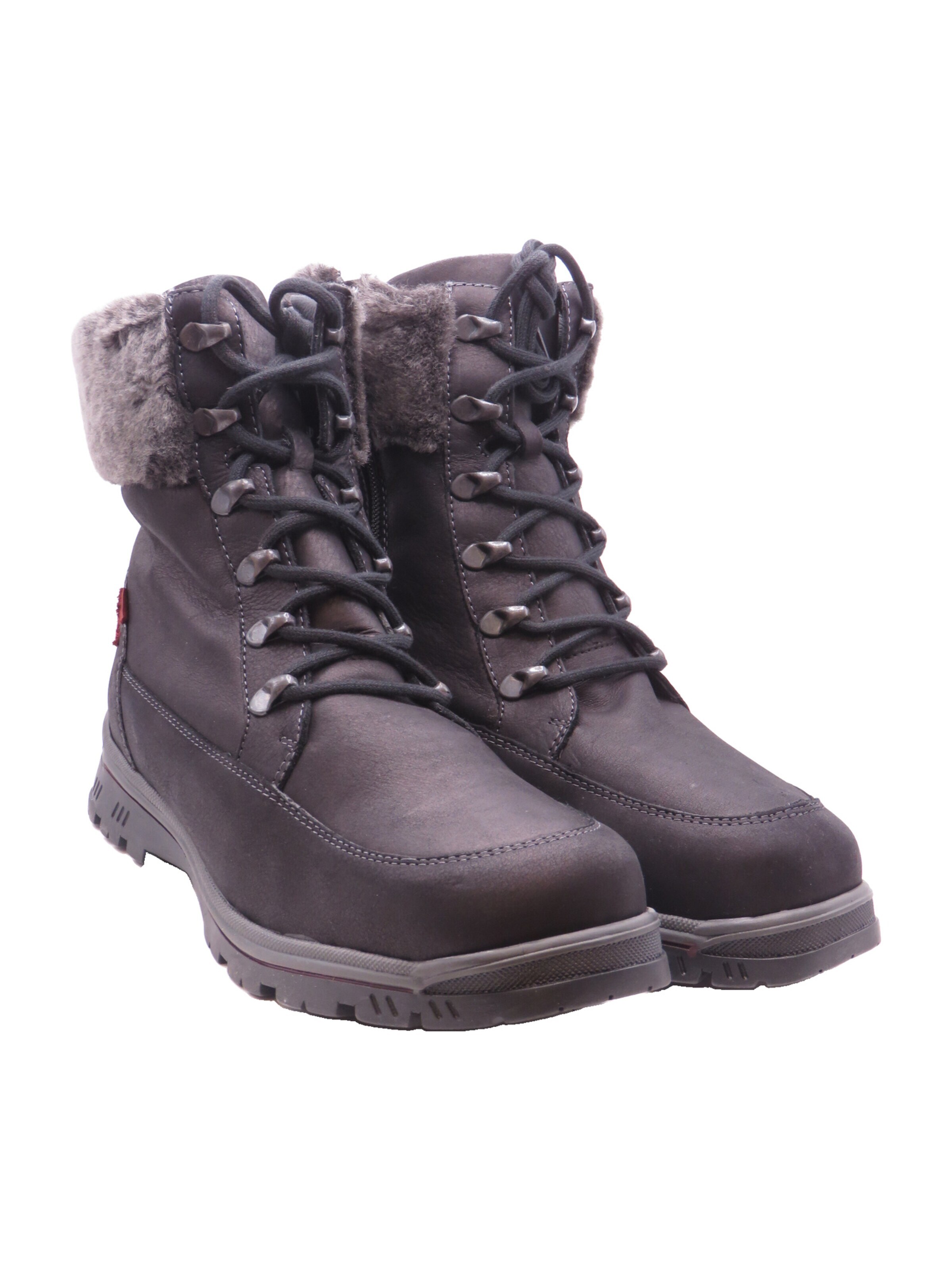 Klaveness Footwear - Botines con cordones 'Mette' en negro