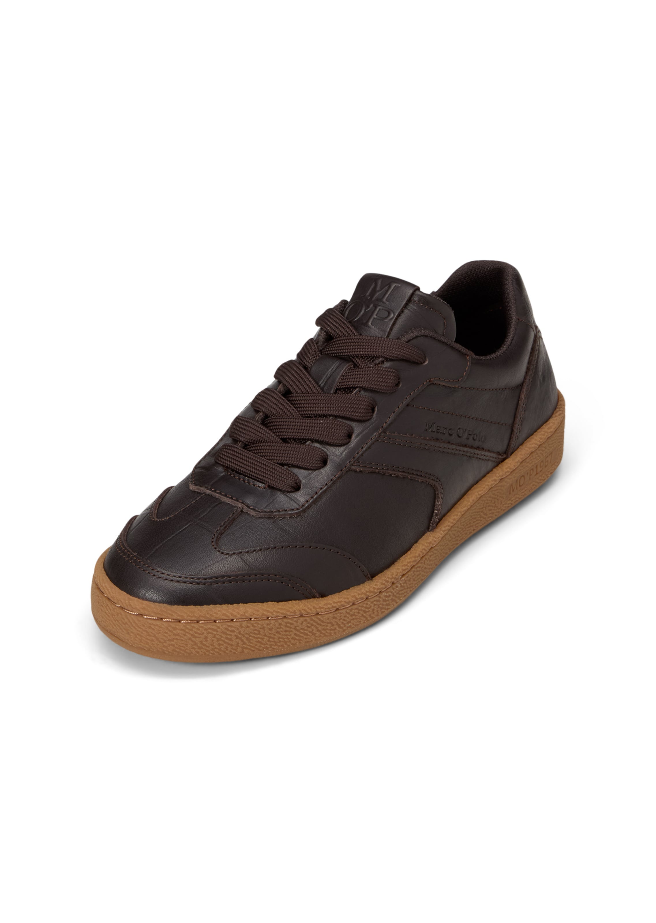 Marc O'Polo Sneaker in Braun: Vorderseite
