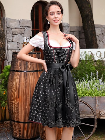 Yesfashion Dirndl‌‌‌ in Schwarz