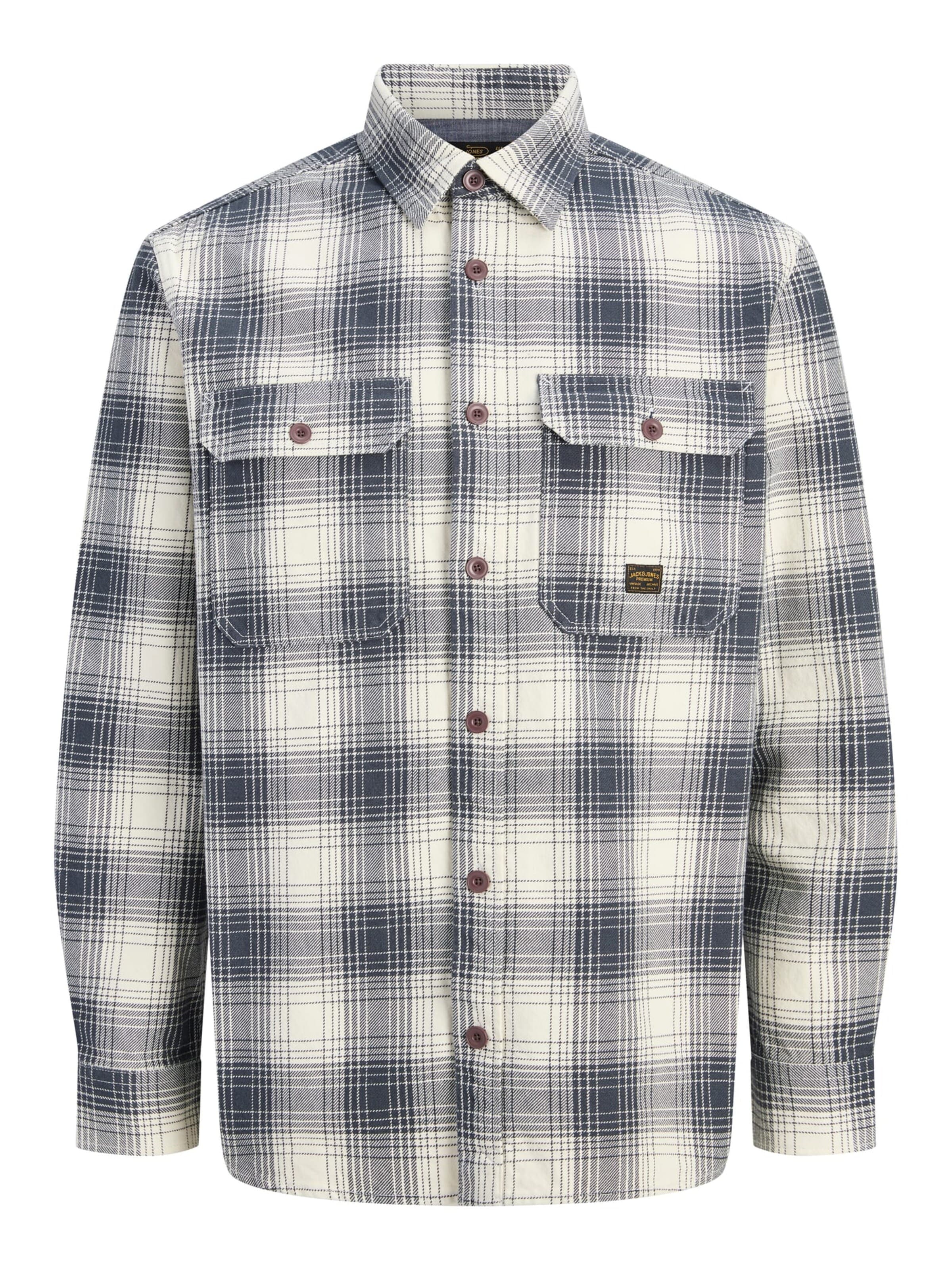 JACK & JONES Overhemd 'Bluivy' in Blauw: voorkant