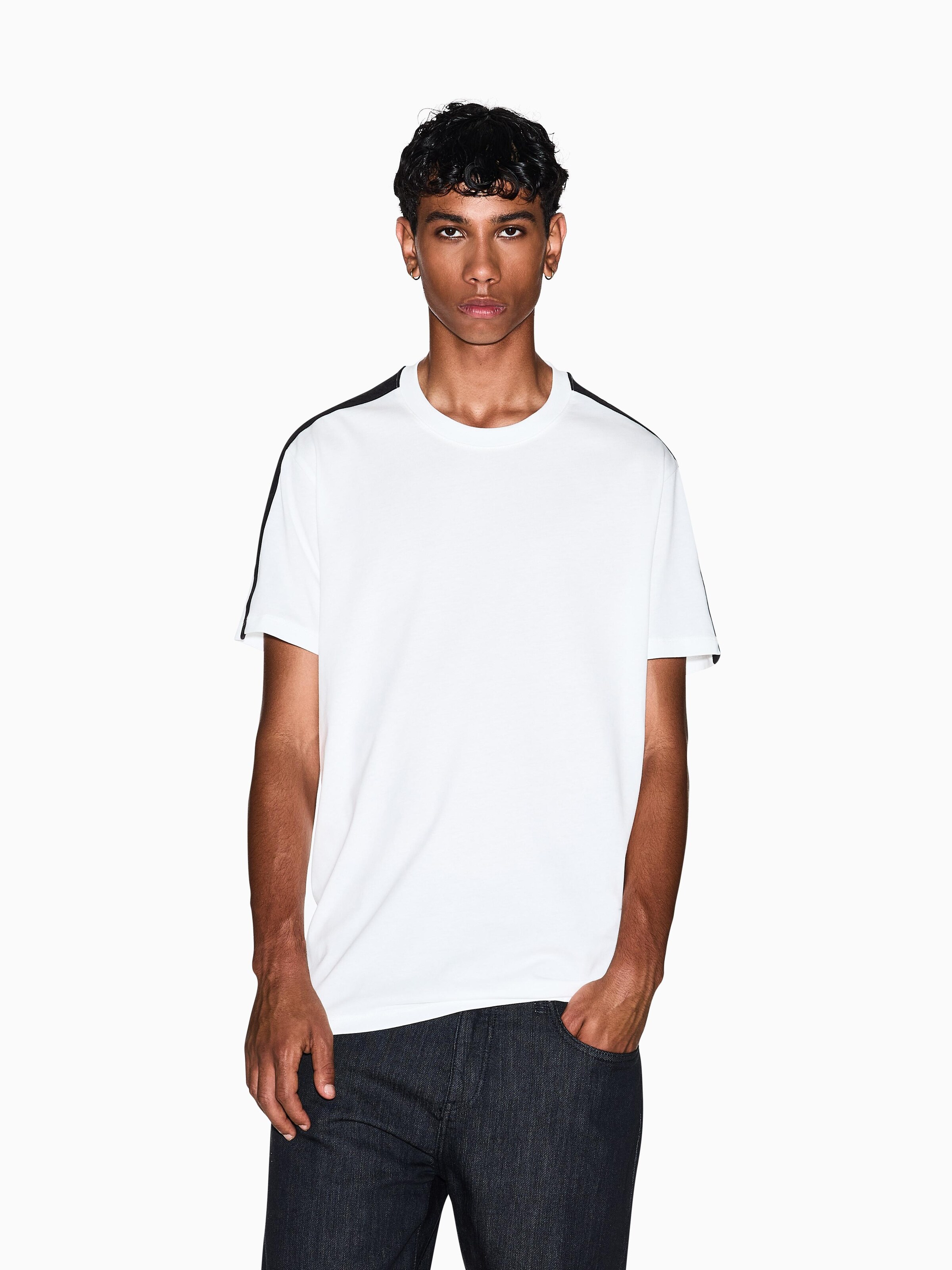 Maglietta di ARMANI EXCHANGE in bianco: frontale