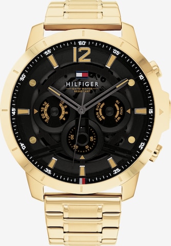 TOMMY HILFIGER Analoog horloge in Goud: voorkant