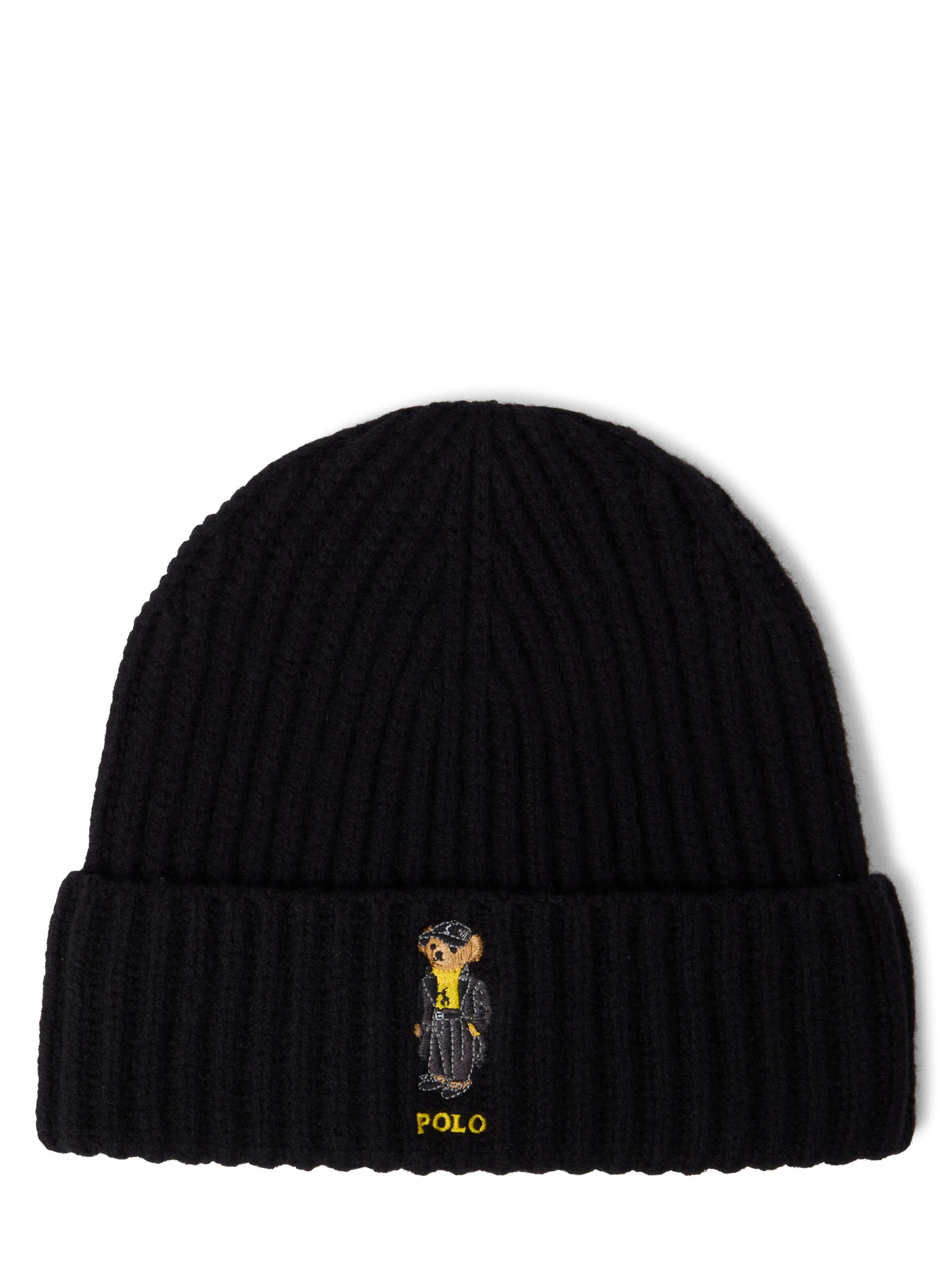 Polo Ralph Lauren Mütze in Schwarz: Vorderseite