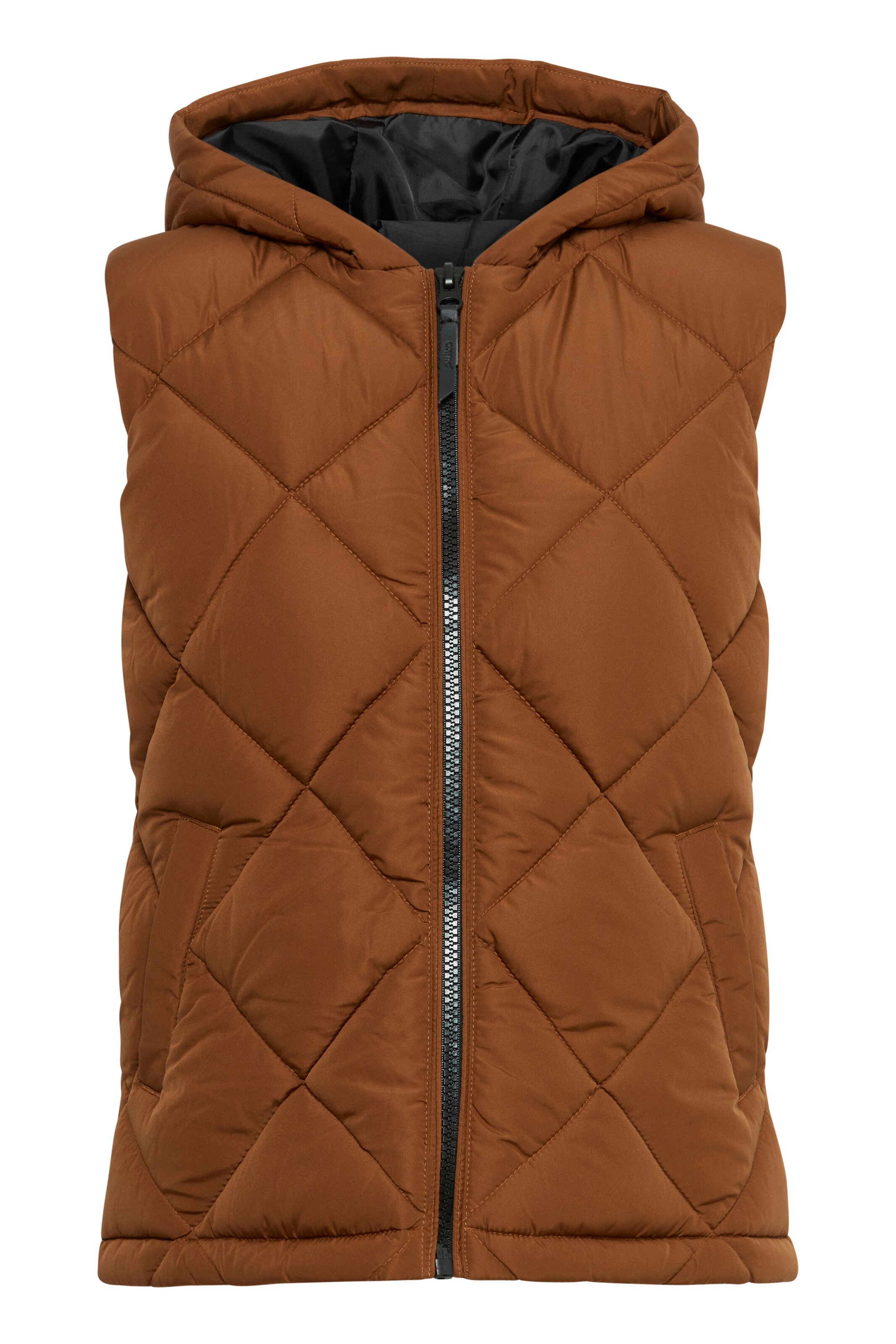 Gilet 'Stana' di Oxmo in marrone: frontale