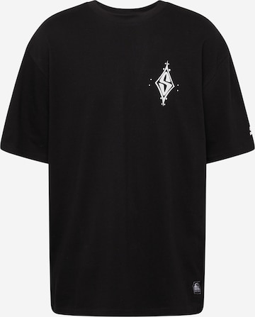 Starter Black Label T-Shirt 'Peak' in Schwarz: predná strana
