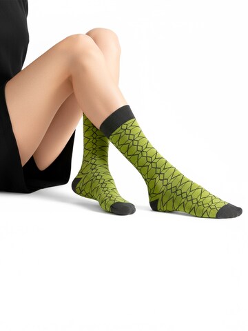 Chaussettes 'GAEA EDITION Gift box 4 Pack Unisex' The Arctic Bay en mélange de couleurs