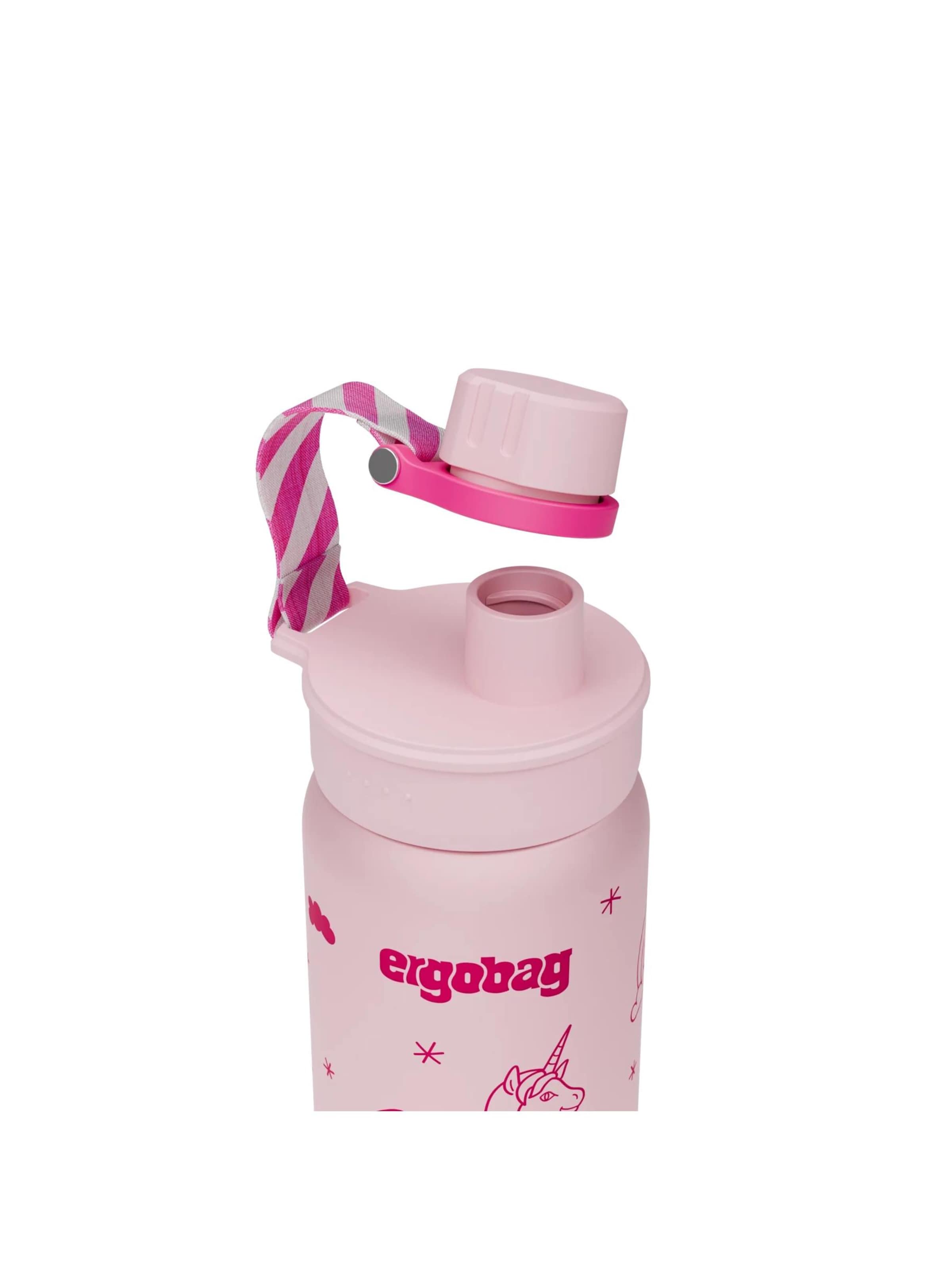 ergobag Drinking Bottle 'Trinkflasche Edelstahl Trinkflasche' in Pink