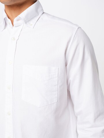 ETERNA Regular fit Button Up Shirt in White