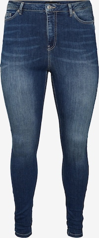 Vero Moda Curve Skinny Jeans 'Alicelora' in Blue: front