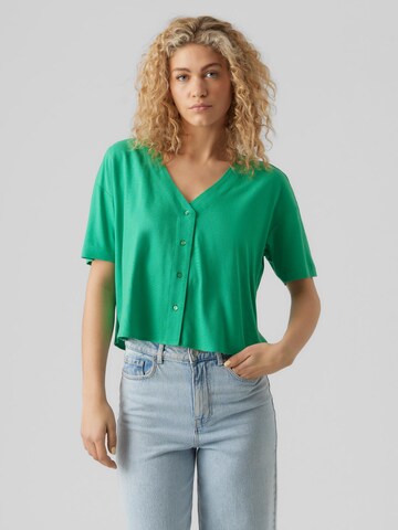 VERO MODA Bluse 'JESMILO' in Grün: predná strana